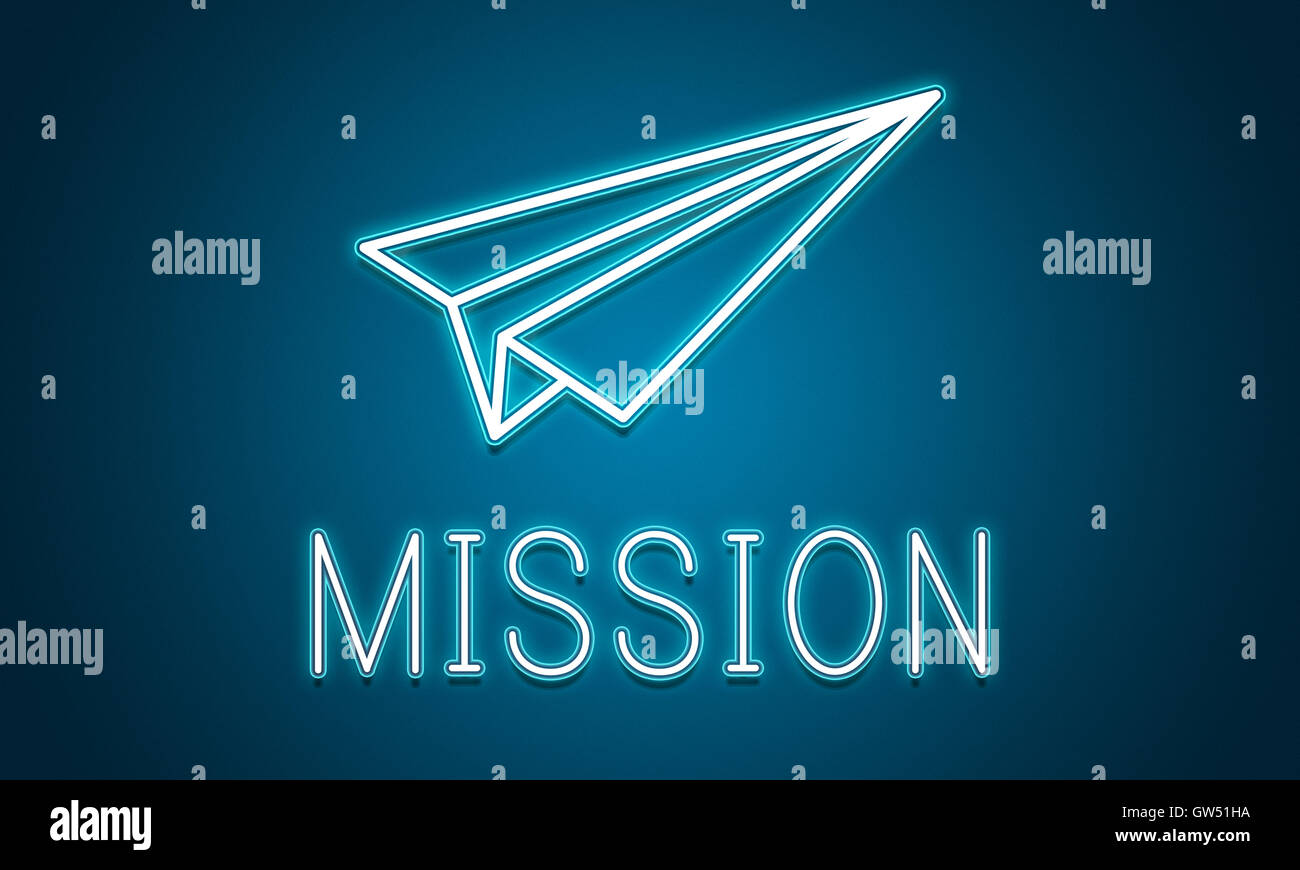 Launch Business Mission Startup Begin Mission Concept Stock Photo Alamy