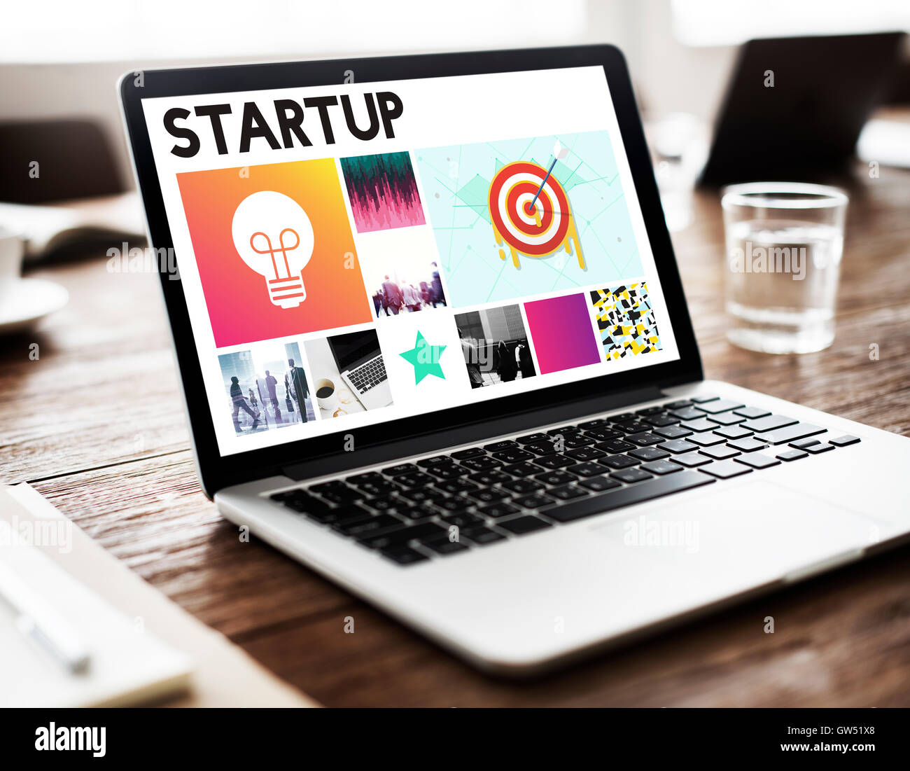 Startup Brand Marketing Vision Concept Stock Photo - Alamy