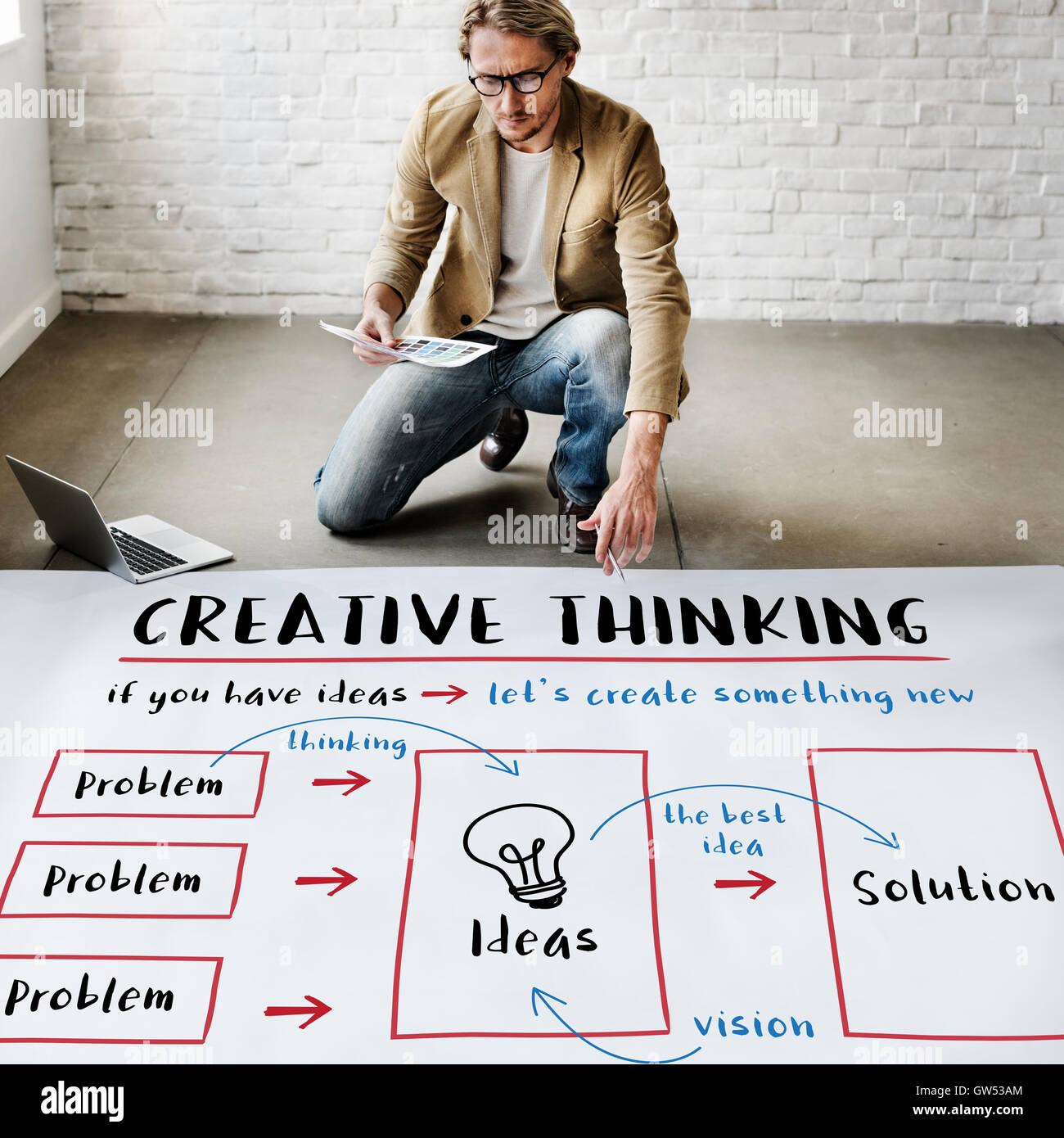 Creative Thinking Ideas Innovation Concept Stock Photo