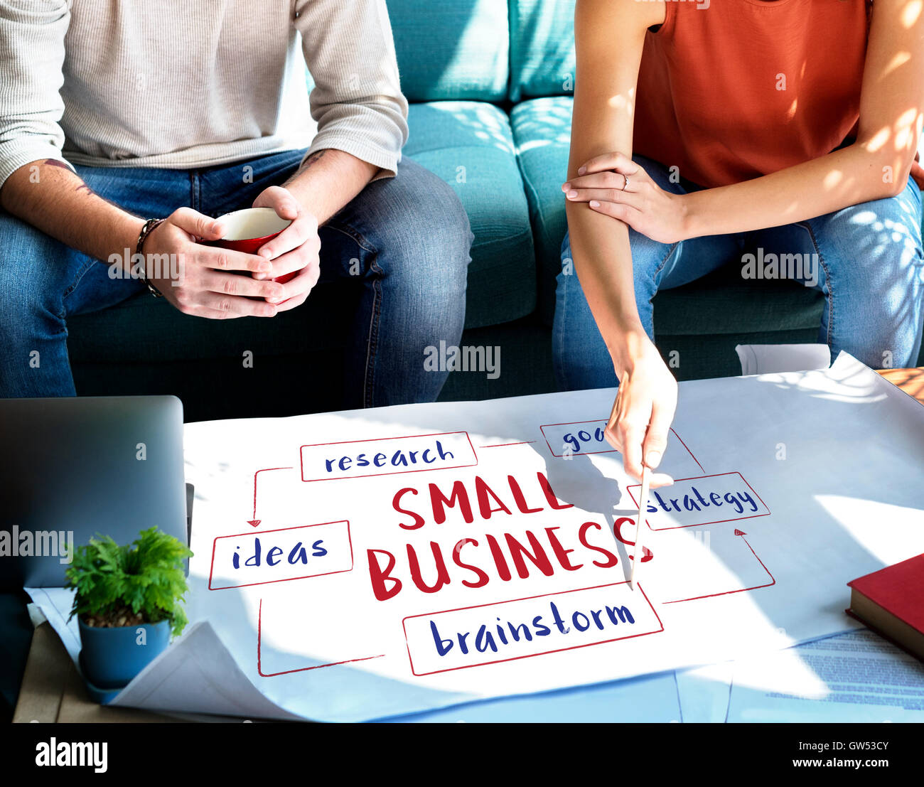 Startup Business Entrepreneurship Ideas Concept Stock Photo