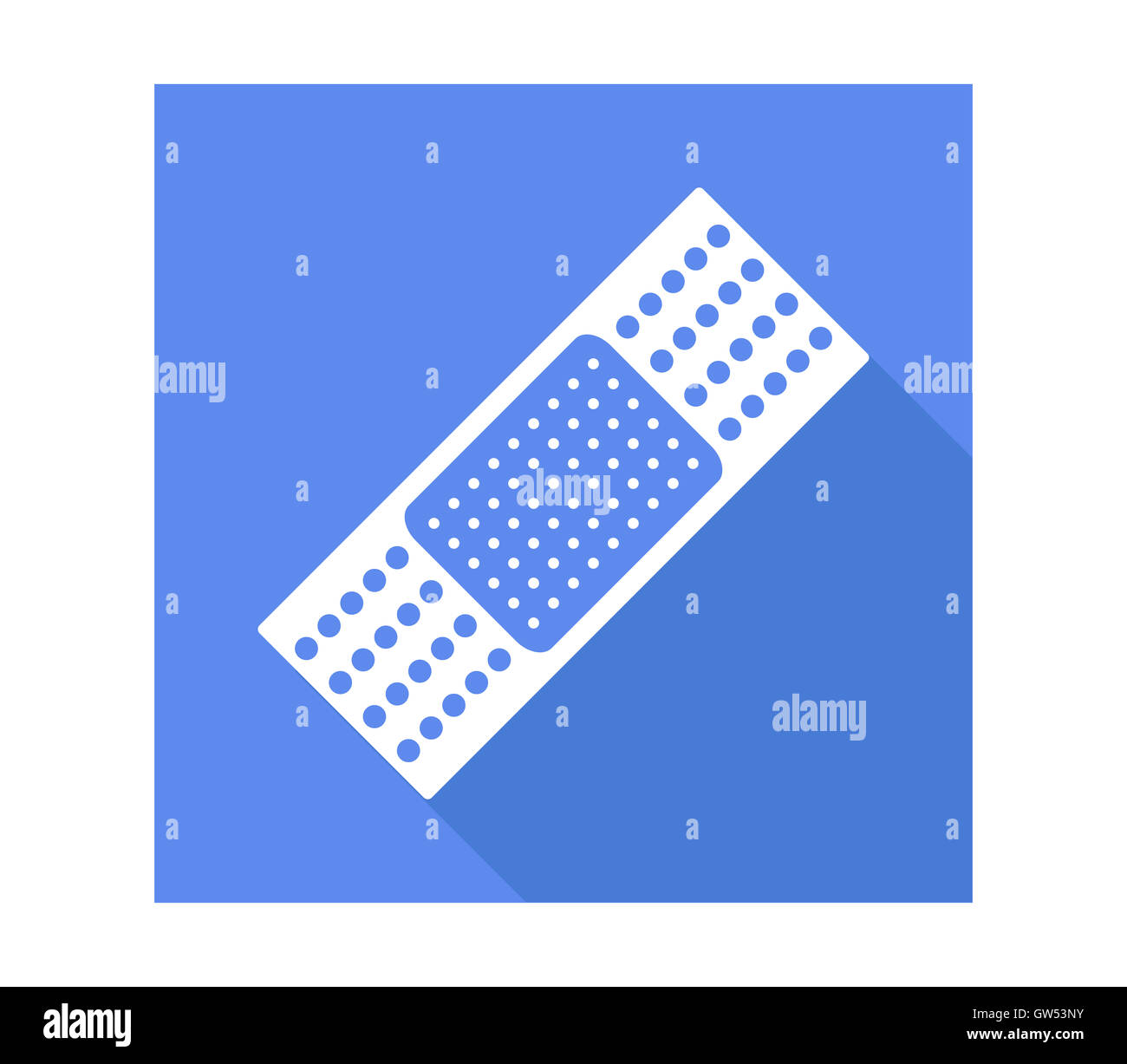 icon patch in flat design Stock Photo - Alamy