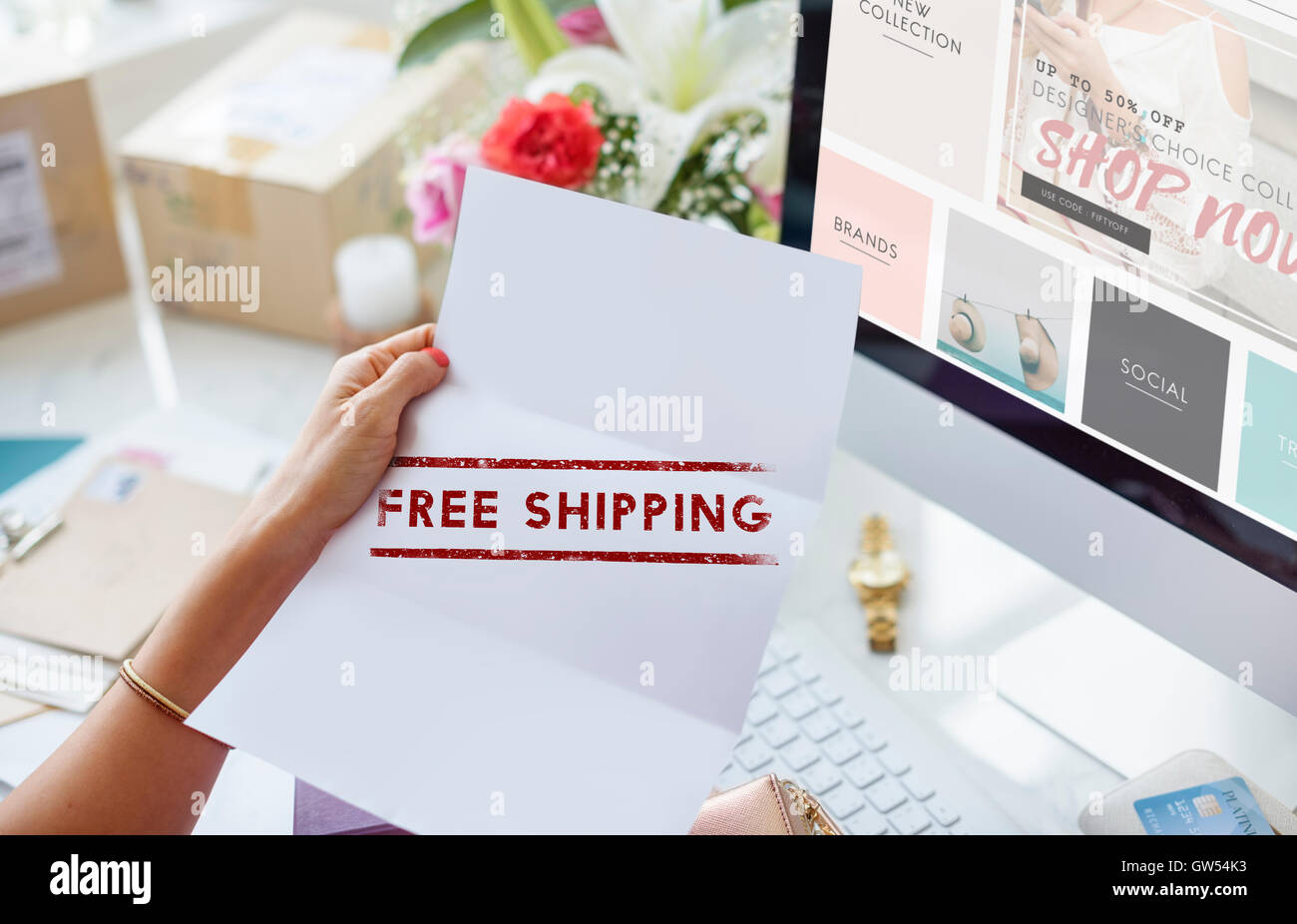 Free Shipping Delivery Stamp Graphic Concept Stock Photo Alamy
