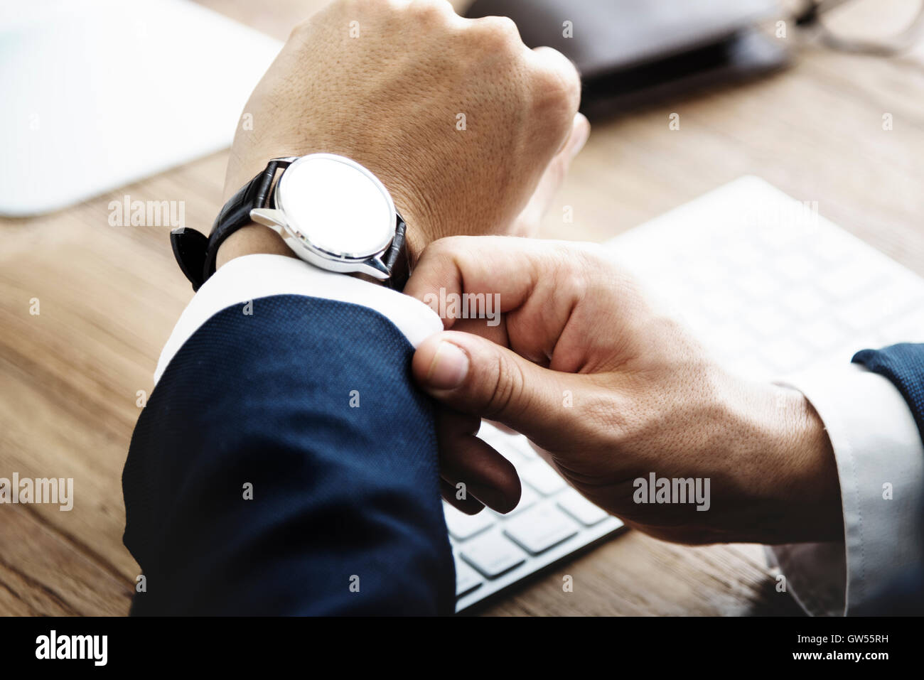 Time Management Organization Rushing Business Watch Concept Stock Photo ...