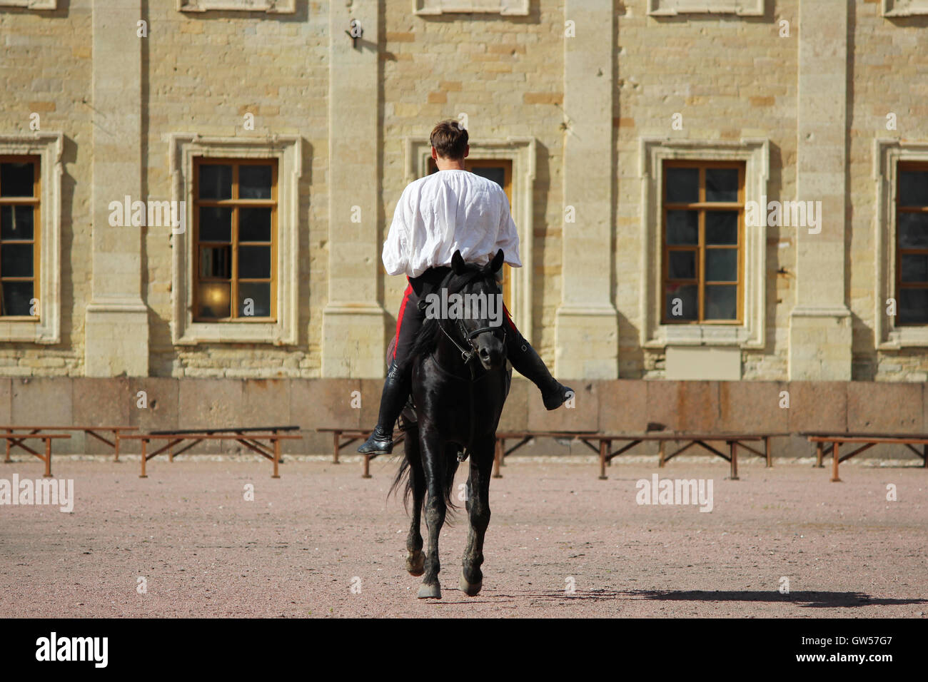 Cossack trick riding hi-res stock photography and images - Alamy