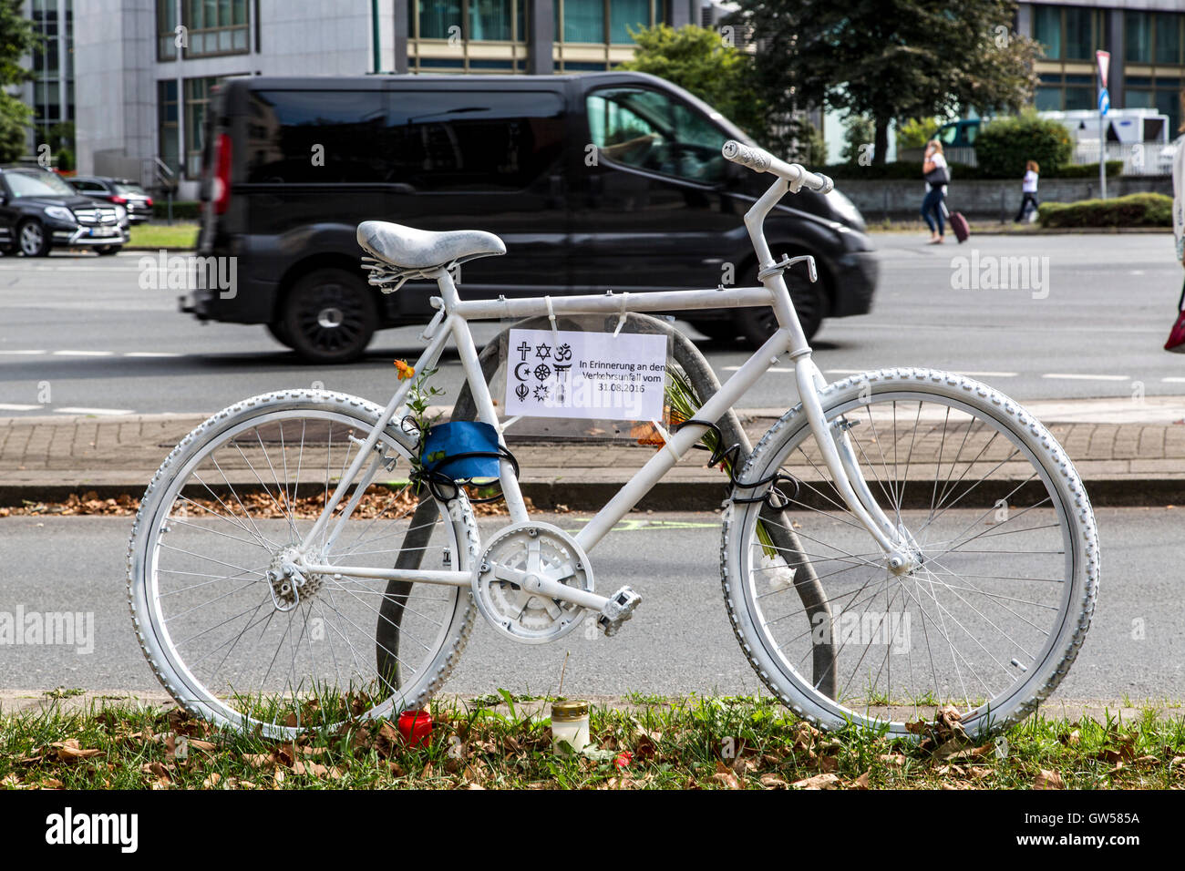 white ghost bike