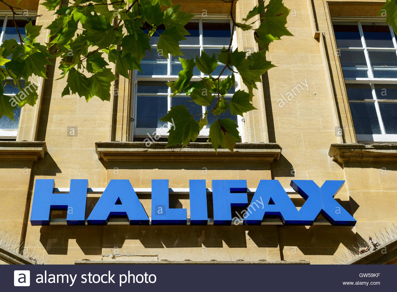 Halifax Bank High Street Branch High Resolution Stock Photography and