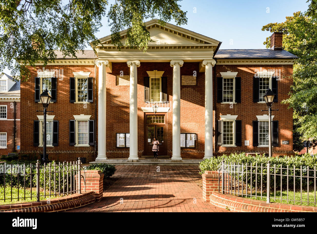 Albemarle County Courthouse, Court Square, Charlottesville, Virginia
