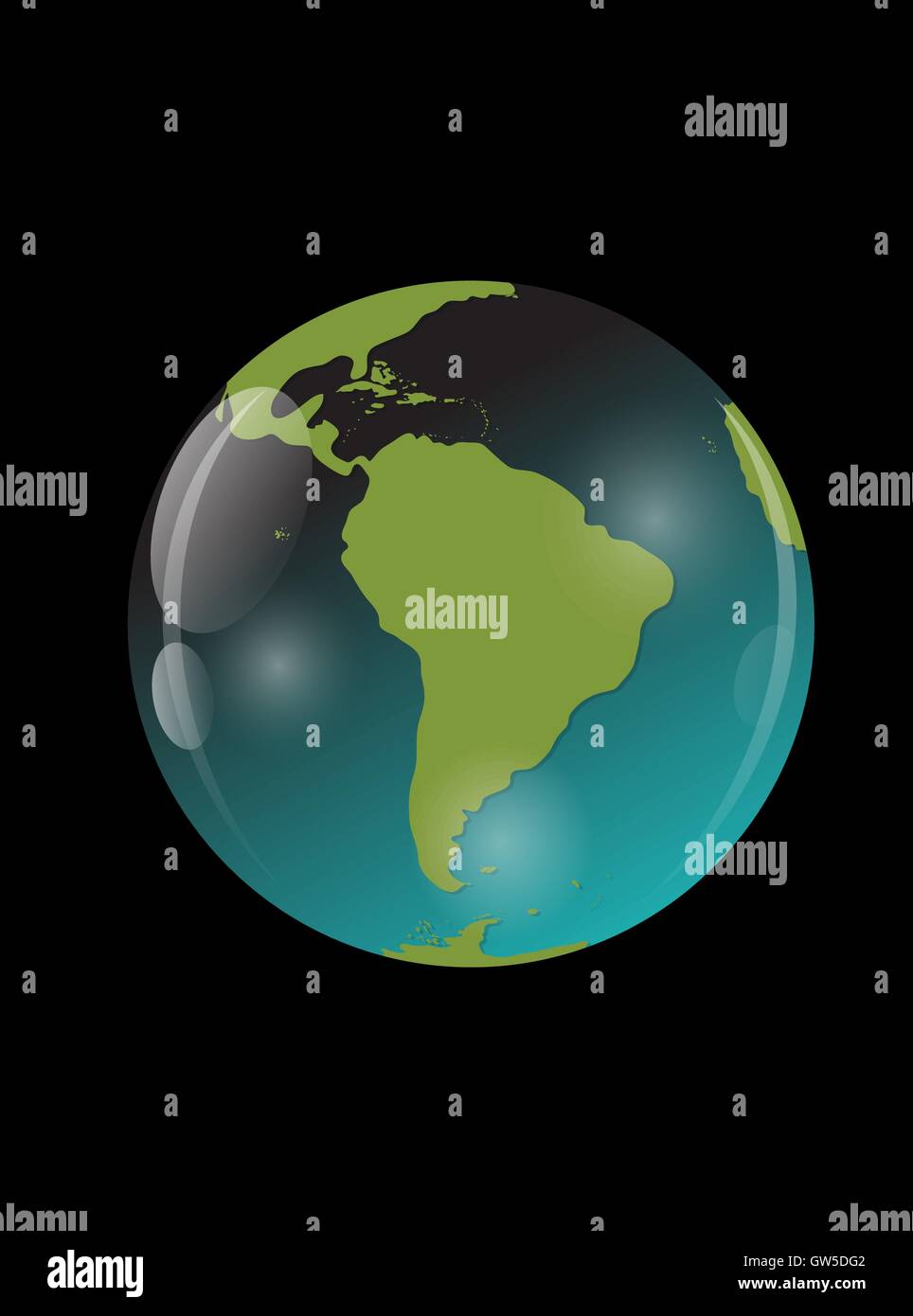 Globe Icon Vector Illustration Stock Vector Image & Art - Alamy