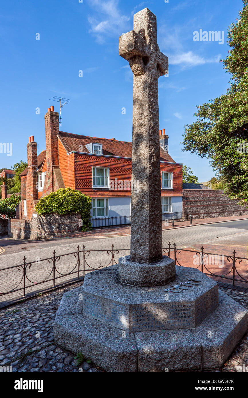 Southover High Street, Lewes, East Sussex Stock Photo