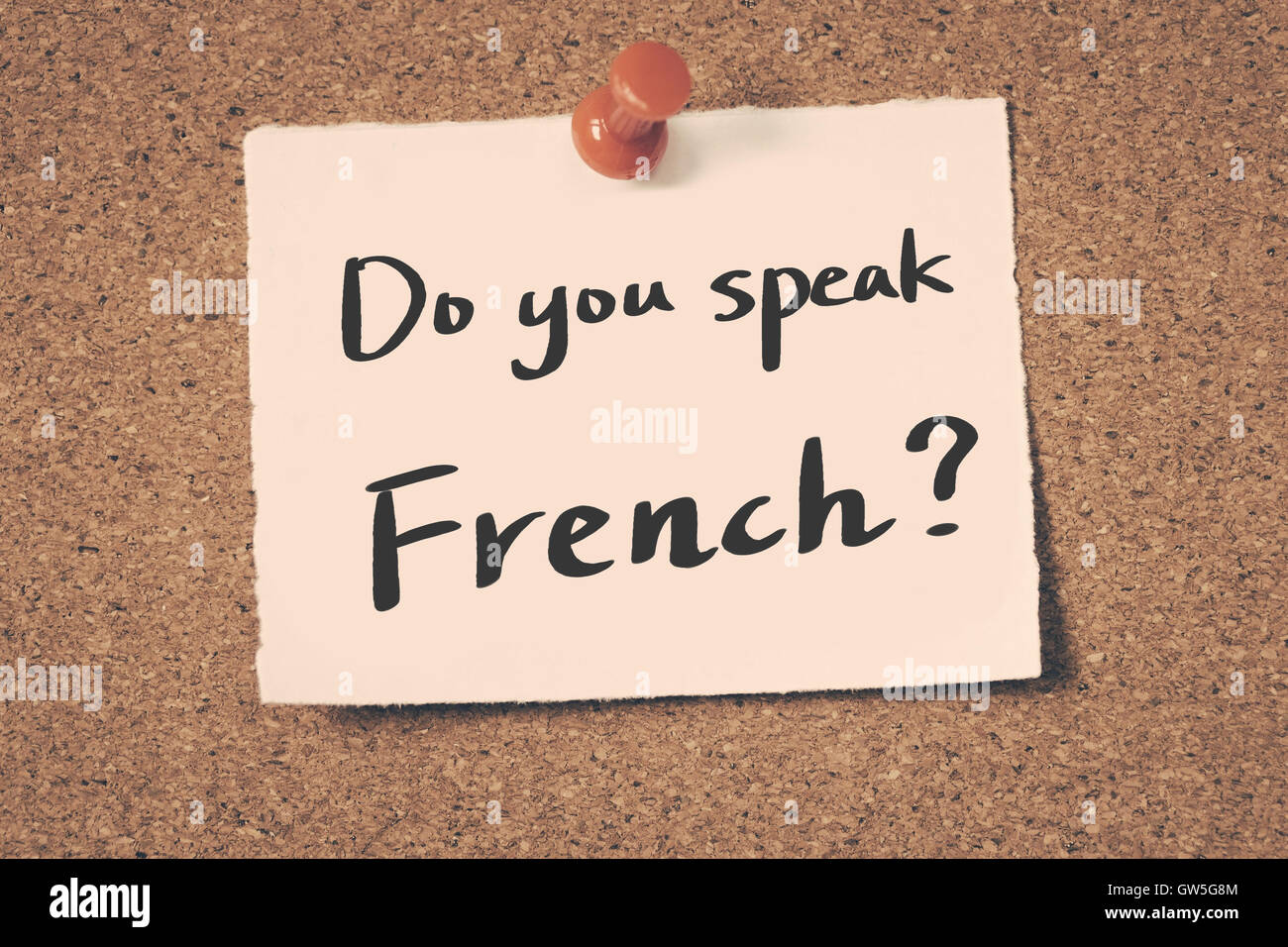 Do you speak french hires stock photography and images Alamy
