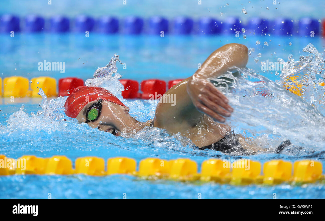Great Britains Jessica Jane Applegate Finishes Second In The Womens 200m Freestyle S14 Final