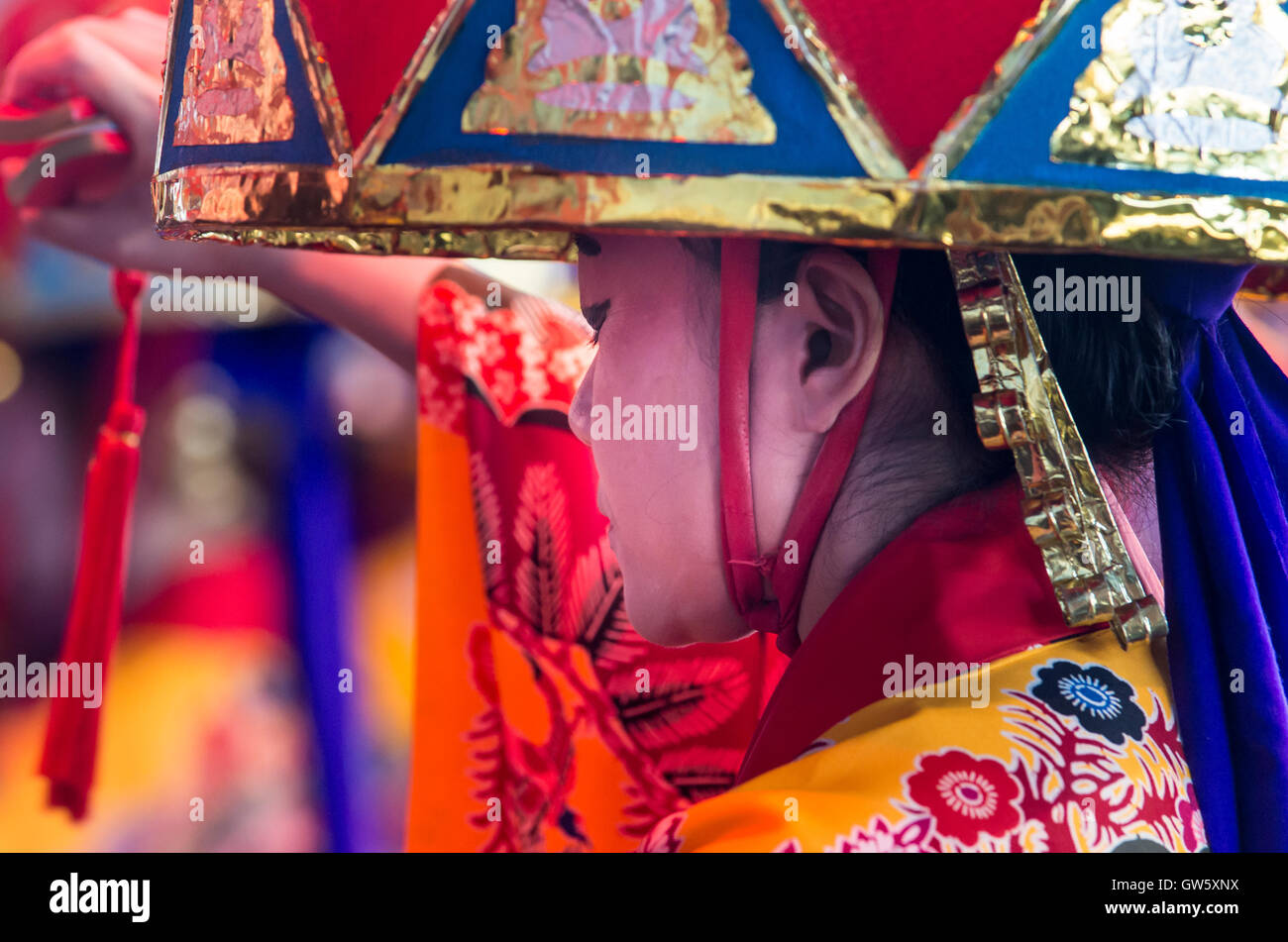 Ryukyu Dance Okinawa Traditional Dance Stock Photo Alamy