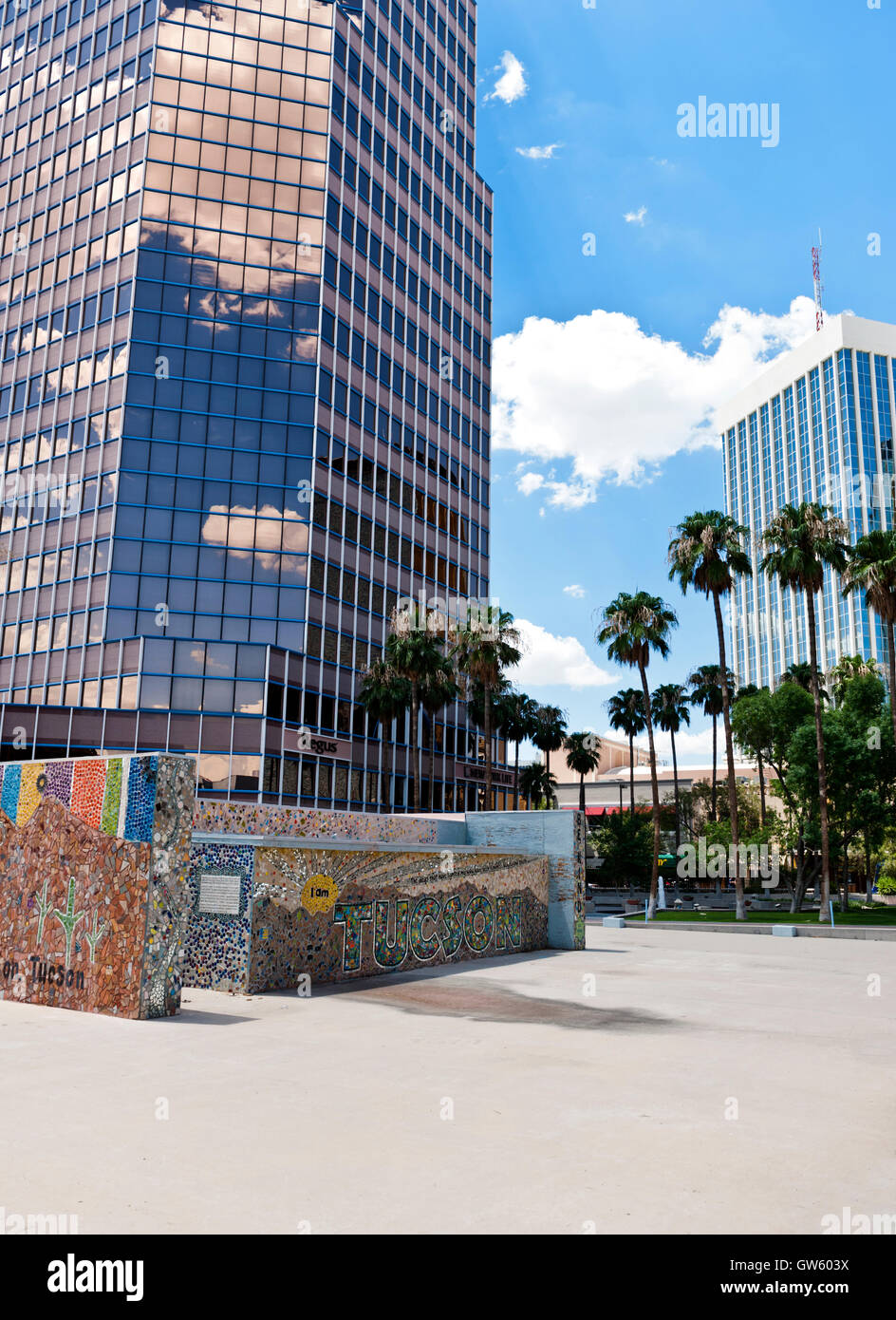 Downtown Tucson Arizona Stock Photo Alamy