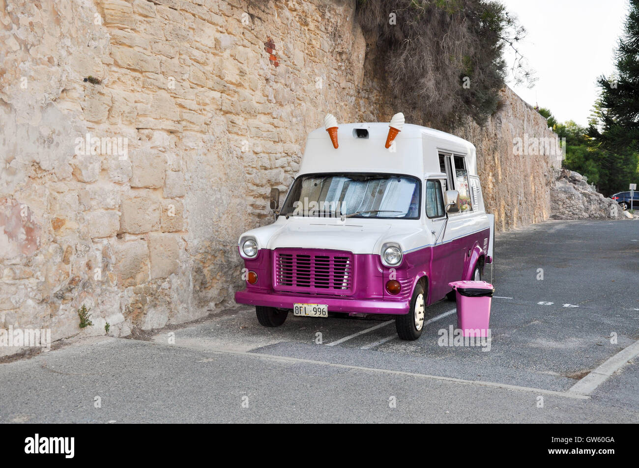 pink and cream vans
