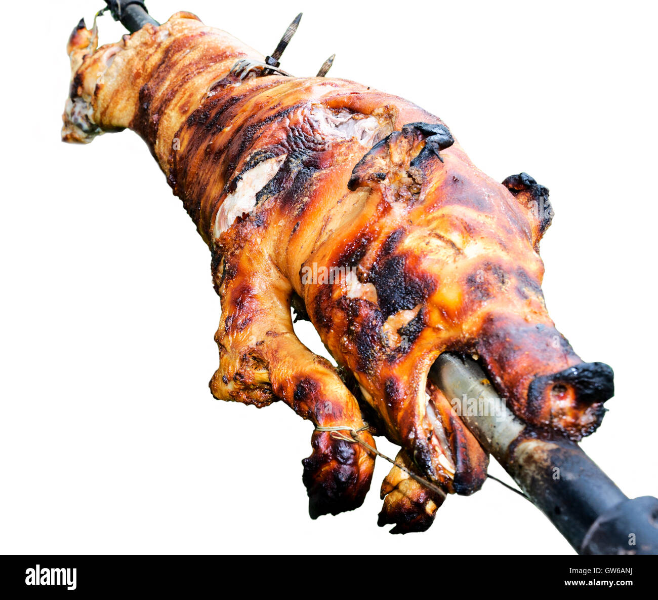 Pork roast Stock Photo