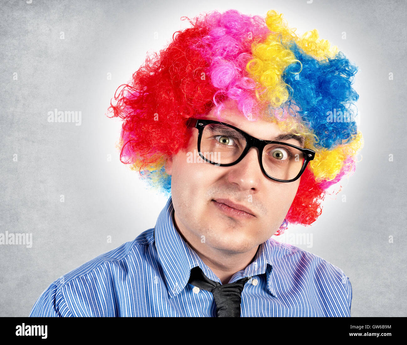 Clown closeup hi-res stock photography and images - Alamy
