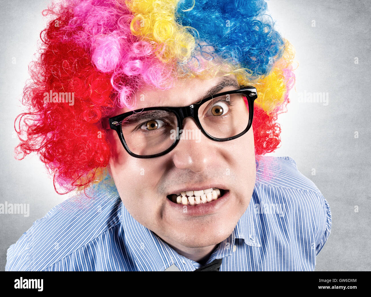 Clown closeup hi-res stock photography and images - Alamy