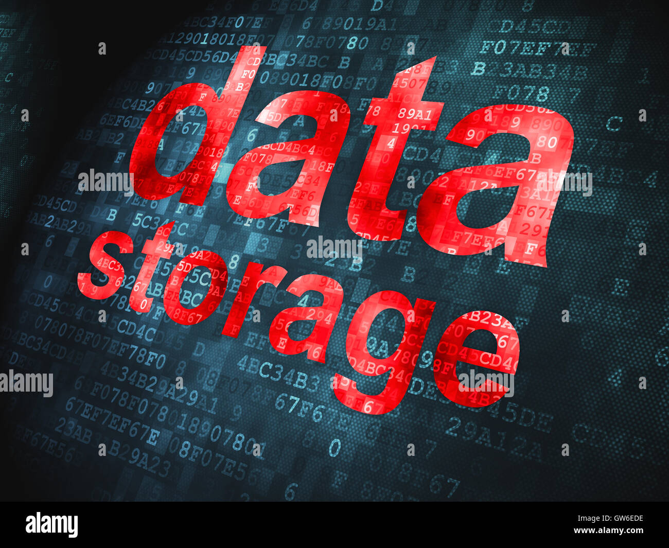 Information concept: Data Storage on digital background Stock Photo - Alamy