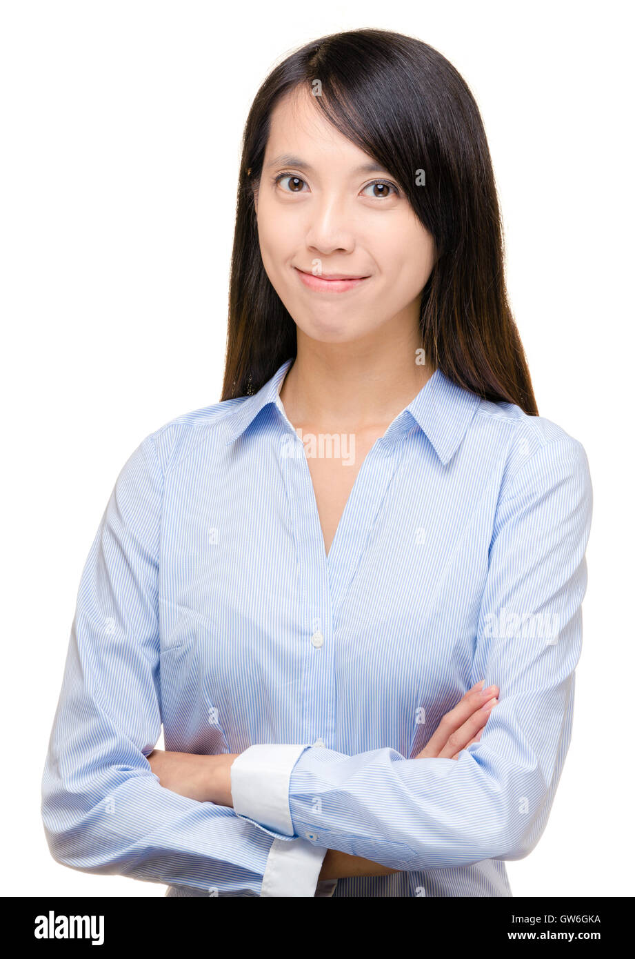 Asian woman in white shirt hi-res stock photography and images - Alamy