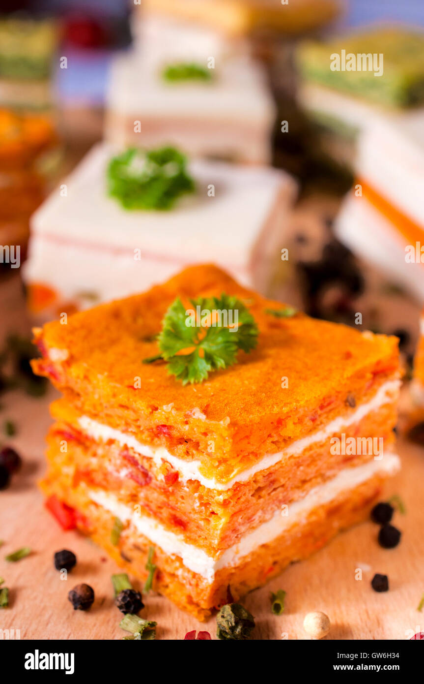 Carrot appetizer Stock Photo
