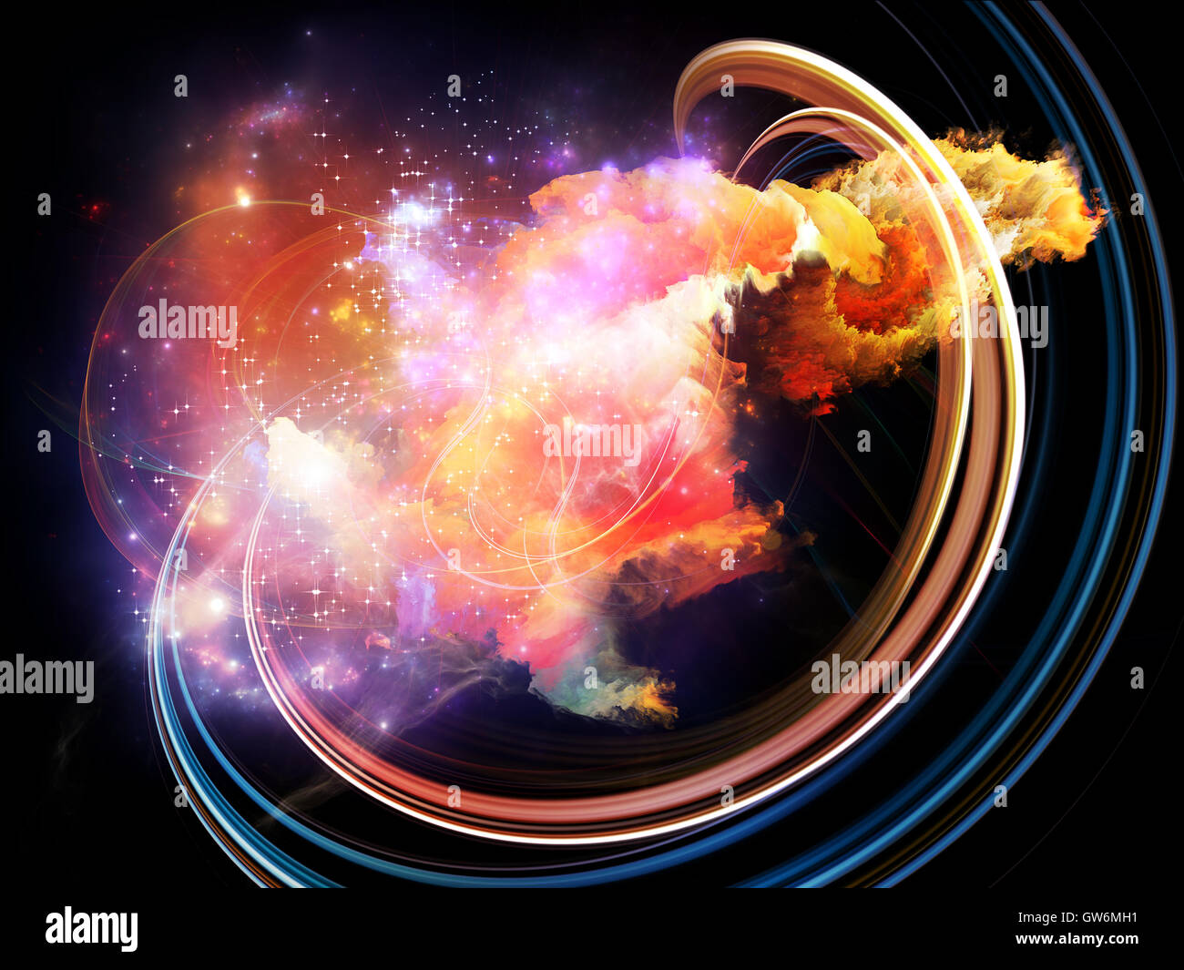 Dance of Design Nebulae Stock Photo - Alamy