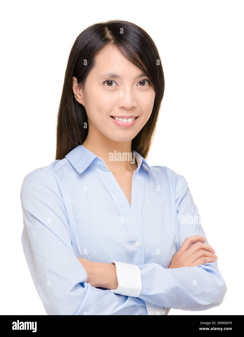 Asian woman in white shirt hi-res stock photography and images - Alamy