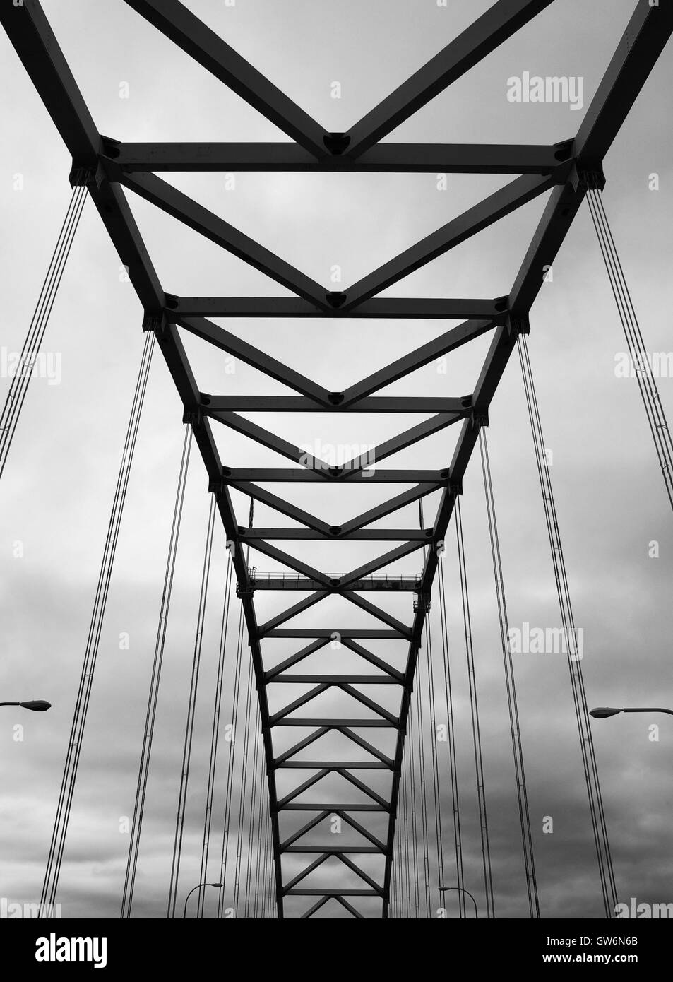 Fremont Bridge Stock Photo
