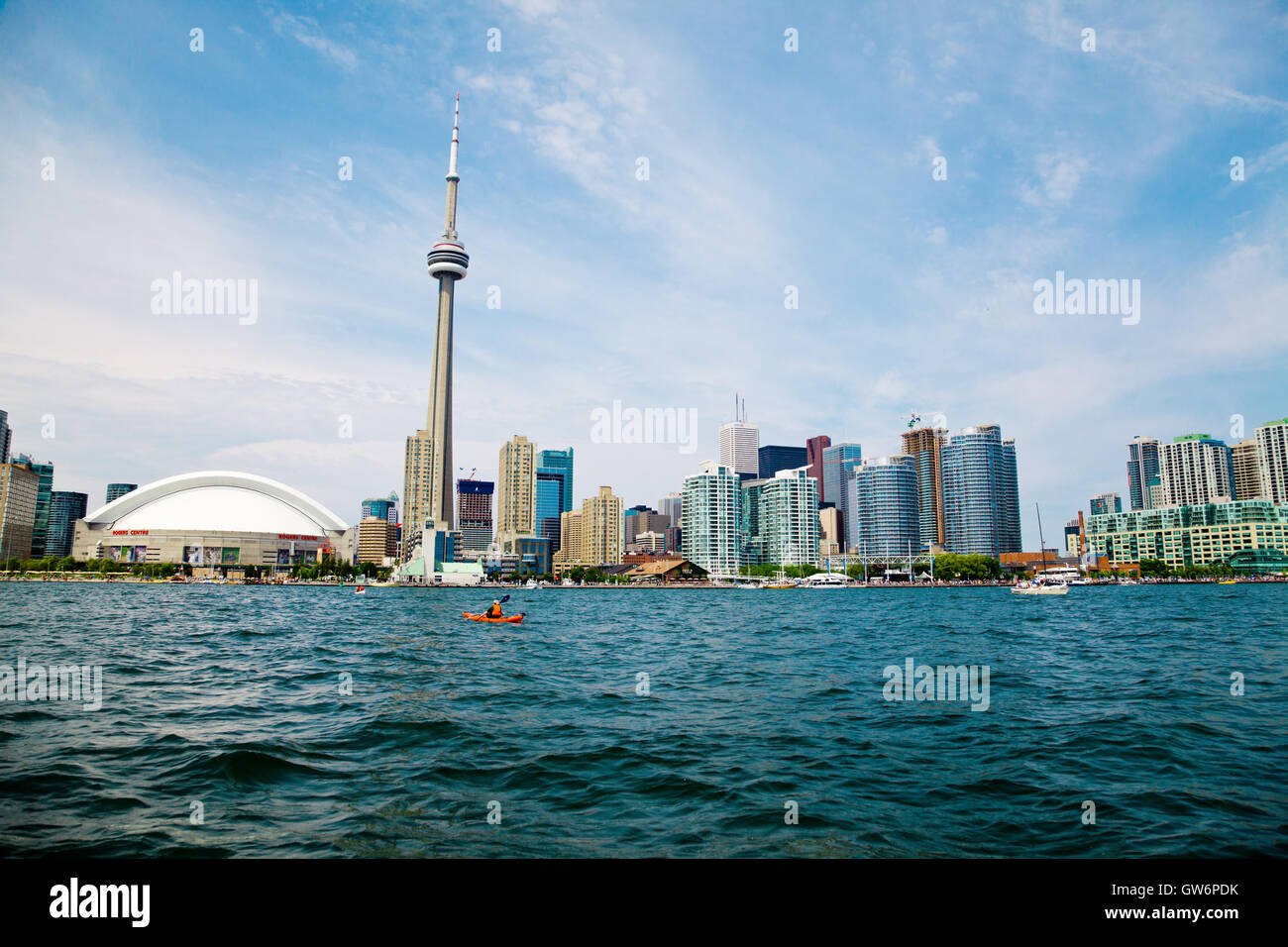 View Cn Tower From Harbourfront High Resolution Stock Photography and ...