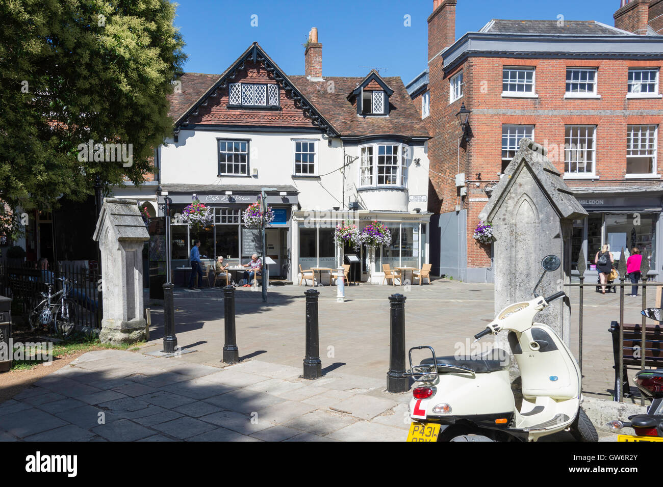 The Square, Winchester, Hampshire, England, United Kingdom Stock Photo