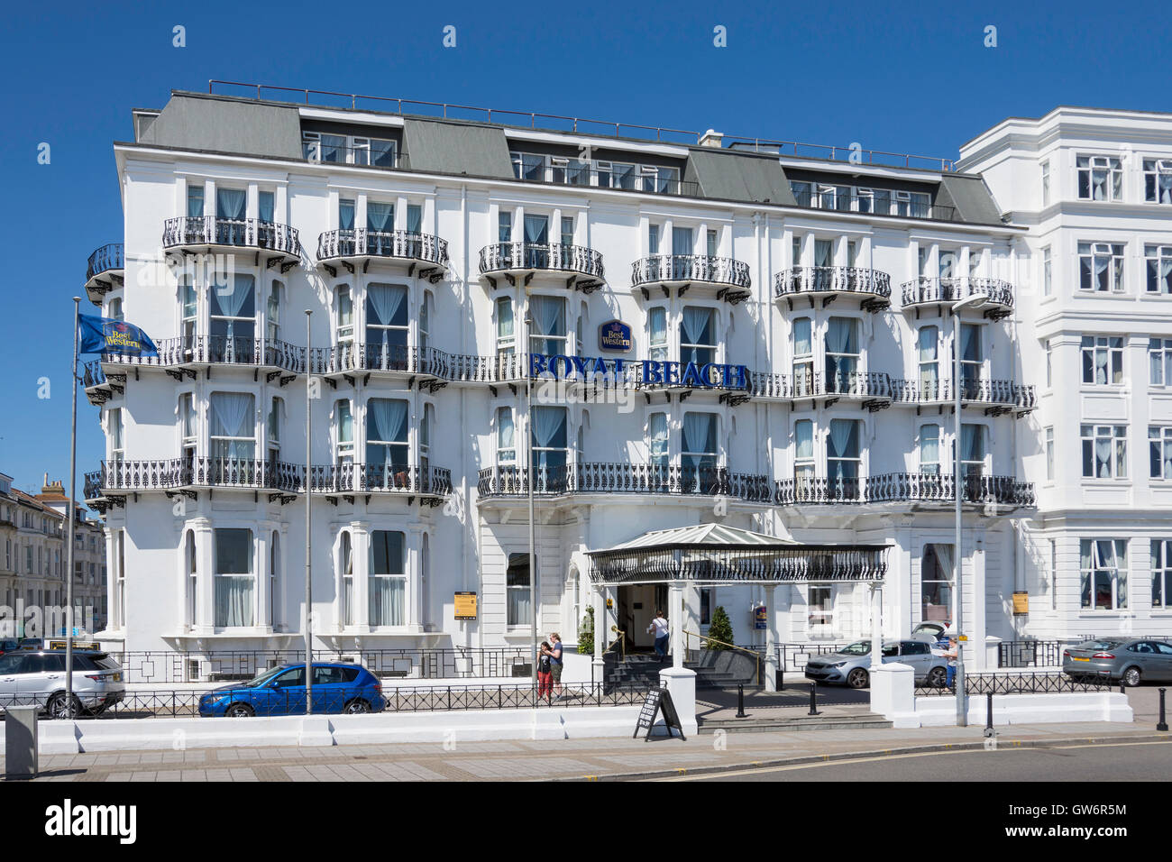 Best Western Royal Beach Hotel, South Parade, Southsea, Portsmouth, Hampshire, England, United Kingdom Stock Photo