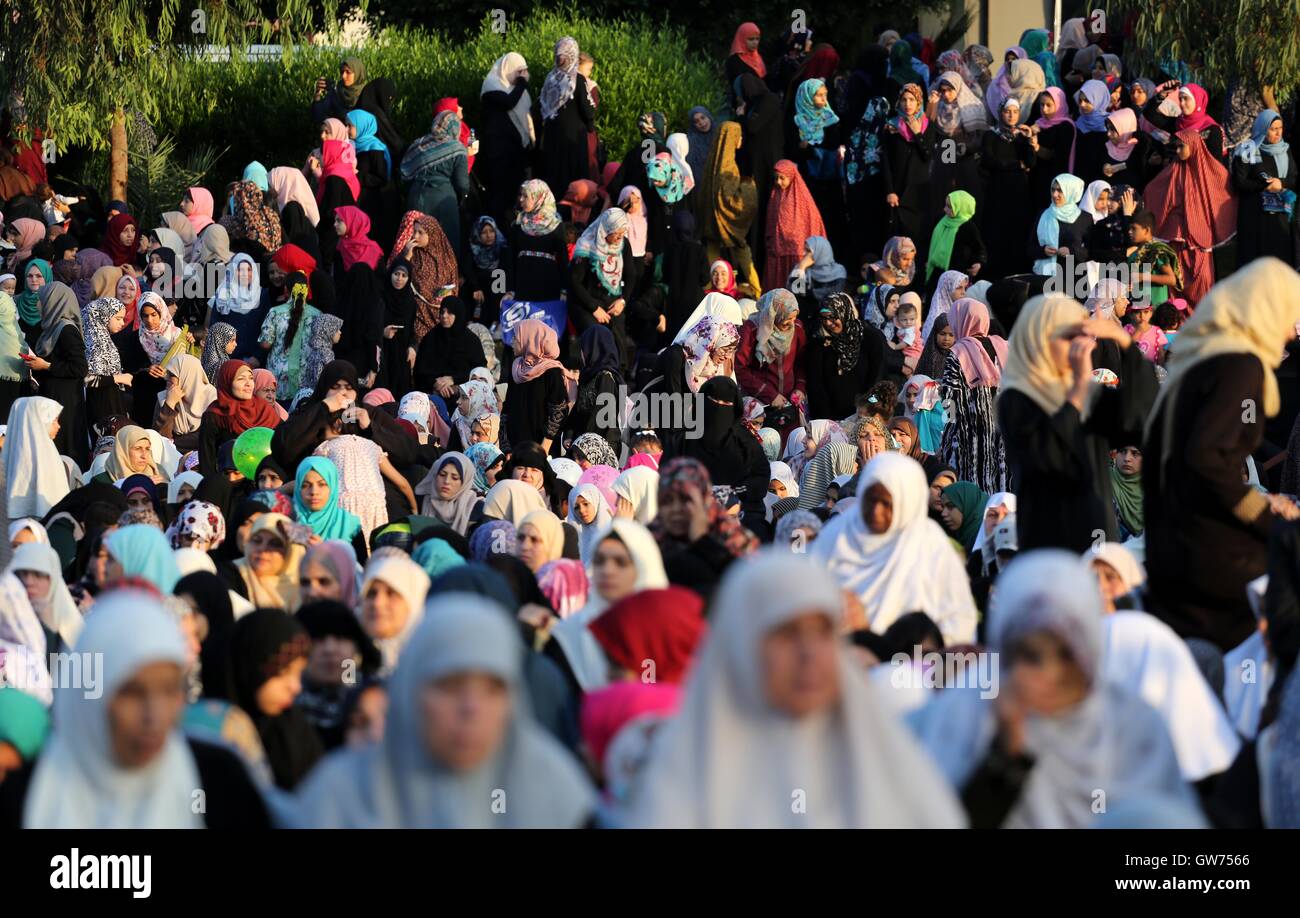Gaza City, Gaza Strip, Palestinian Territory. 12th Sep, 2016