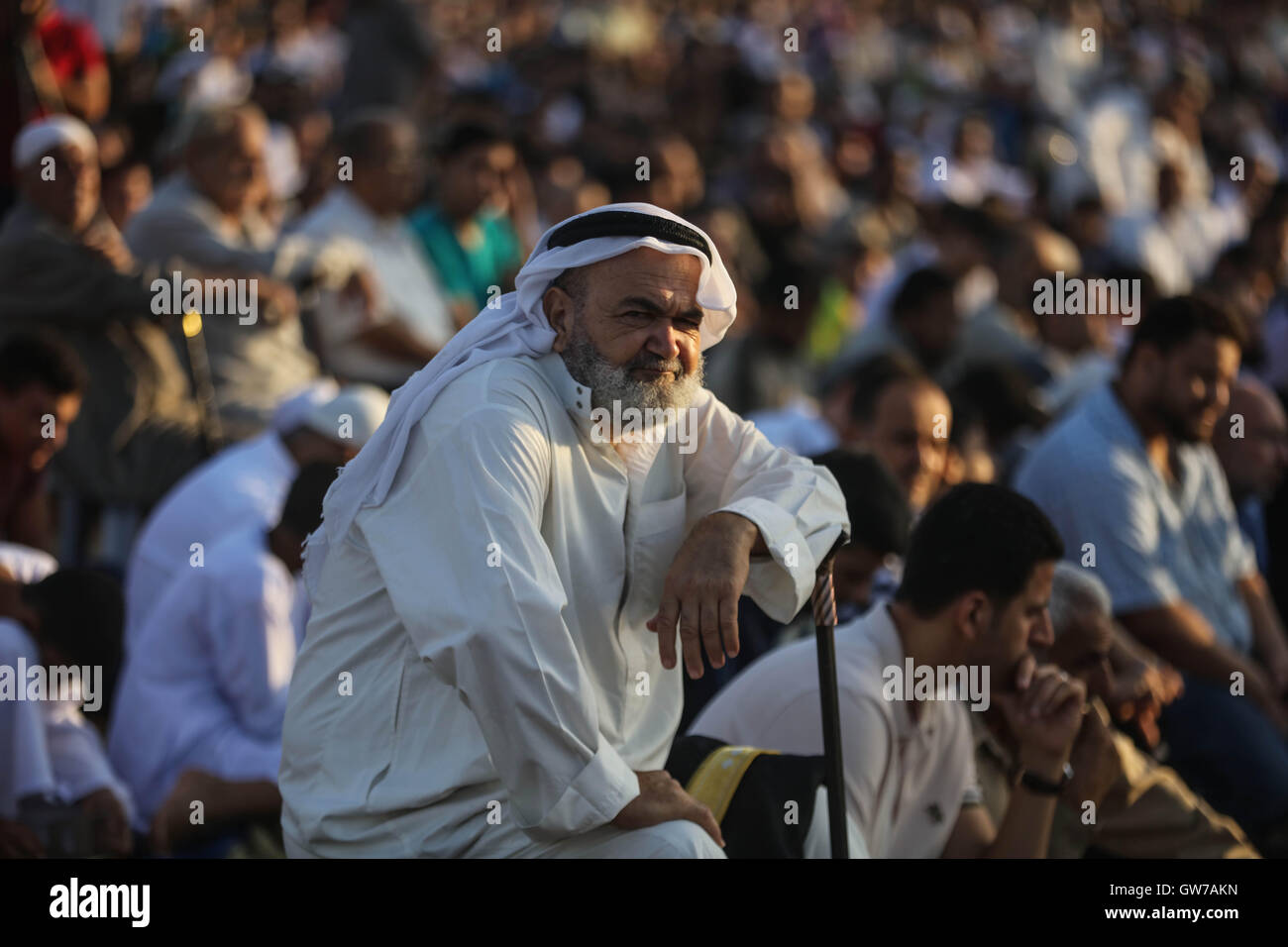 Muslims In Gaza Gaza. 12th Sep, 2016. Palestinian Muslims attend Eid al-Adha prayers in ...