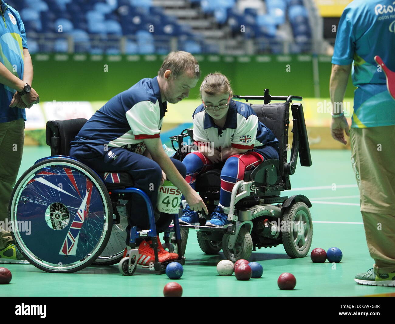 Boccia wheelchair hi res stock photography and images Alamy