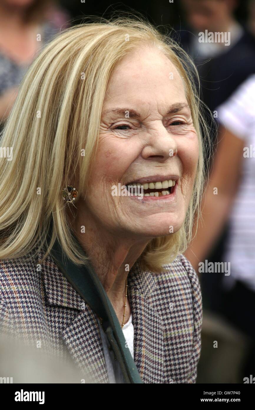 HRH The Duchess of Kent attends the Ryedale Show, Kirbymoorside, North Yorkshire Tuesday 26th July 2016 Stock Photo