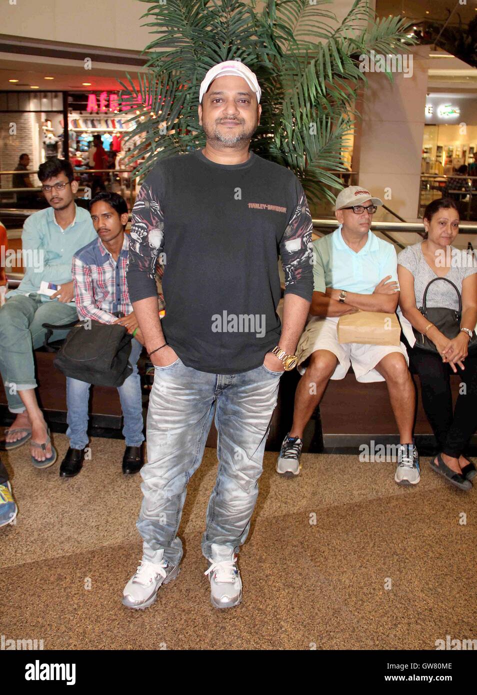 Bollywood music composer Sajid Ali during the finale of Radio City Super Singer Season 8 in Mumbai, India Stock Photo
