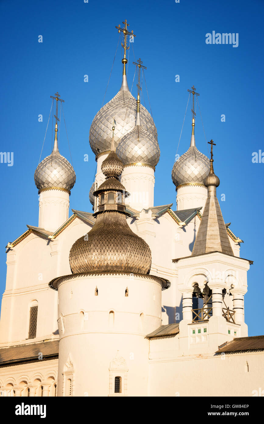 Rostov kremlin, Golden Ring, Russia Stock Photo