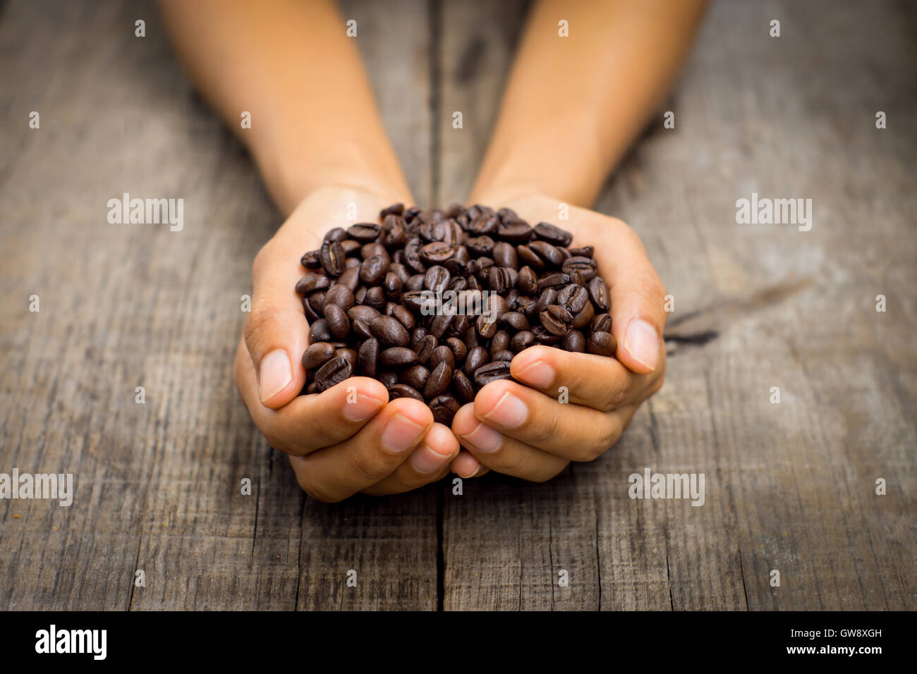 Coffee beans Stock Photo