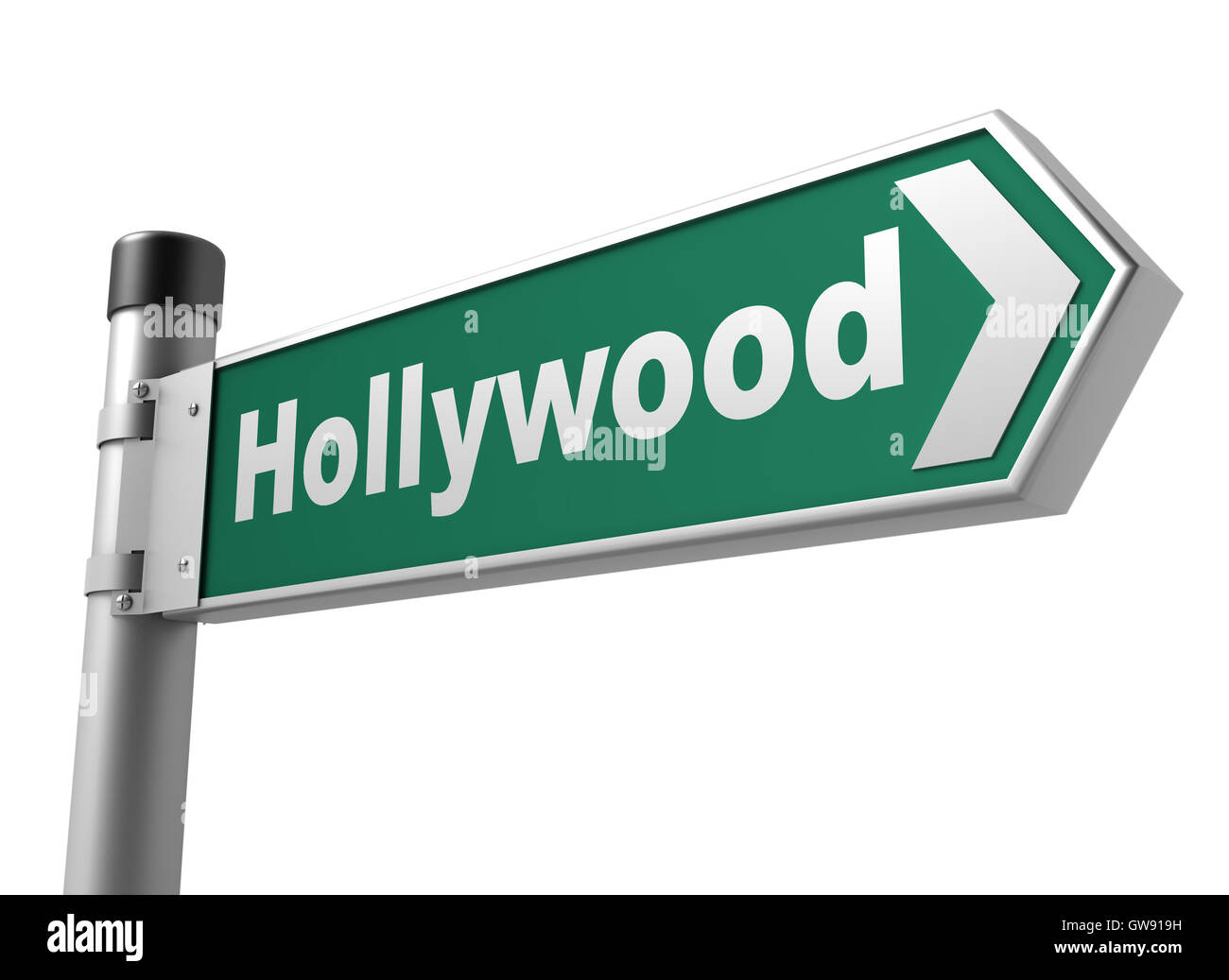 The hollywood sign Cut Out Stock Images &amp; Pictures - Alamy