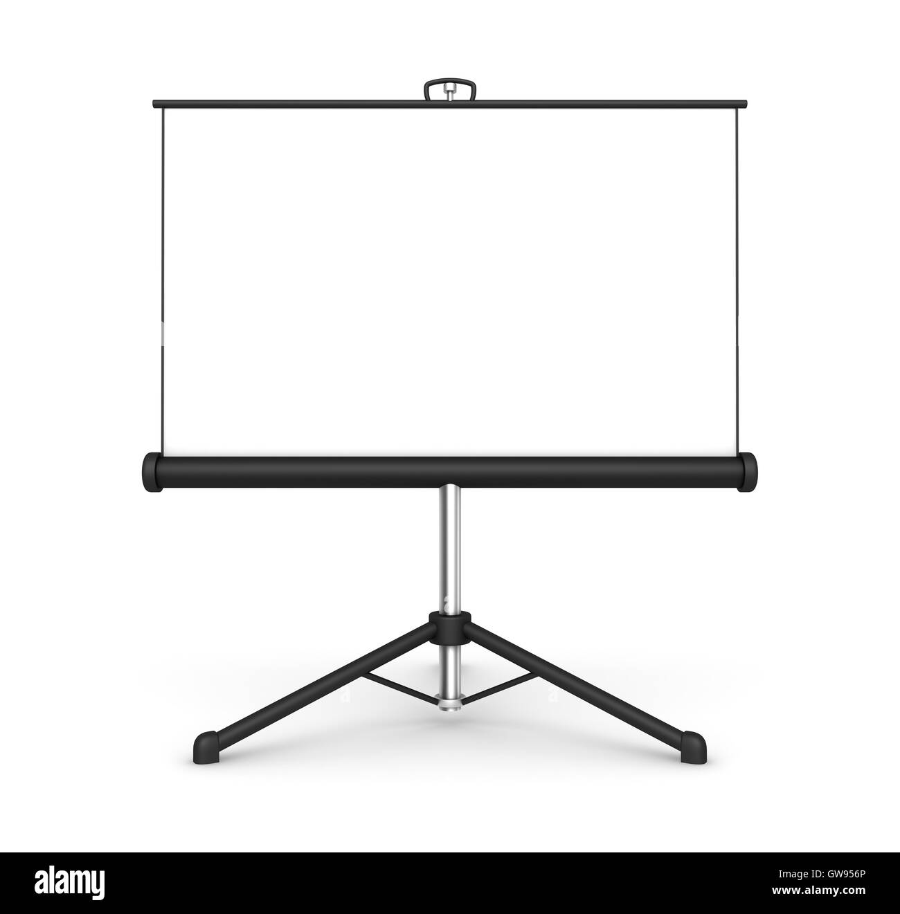 projection screen  3d illustration Stock Photo
