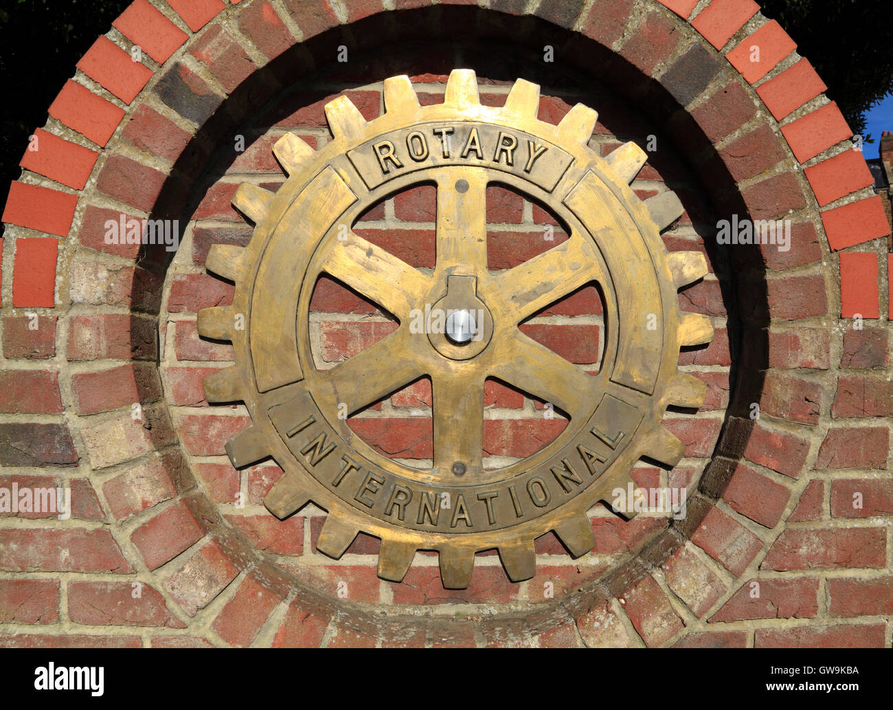 Rotary club international logo hi-res stock photography and images - Alamy