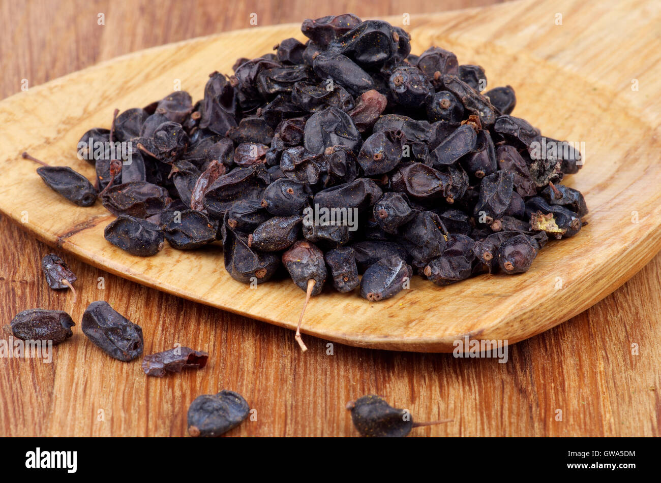 Dried Barberry Stock Photo