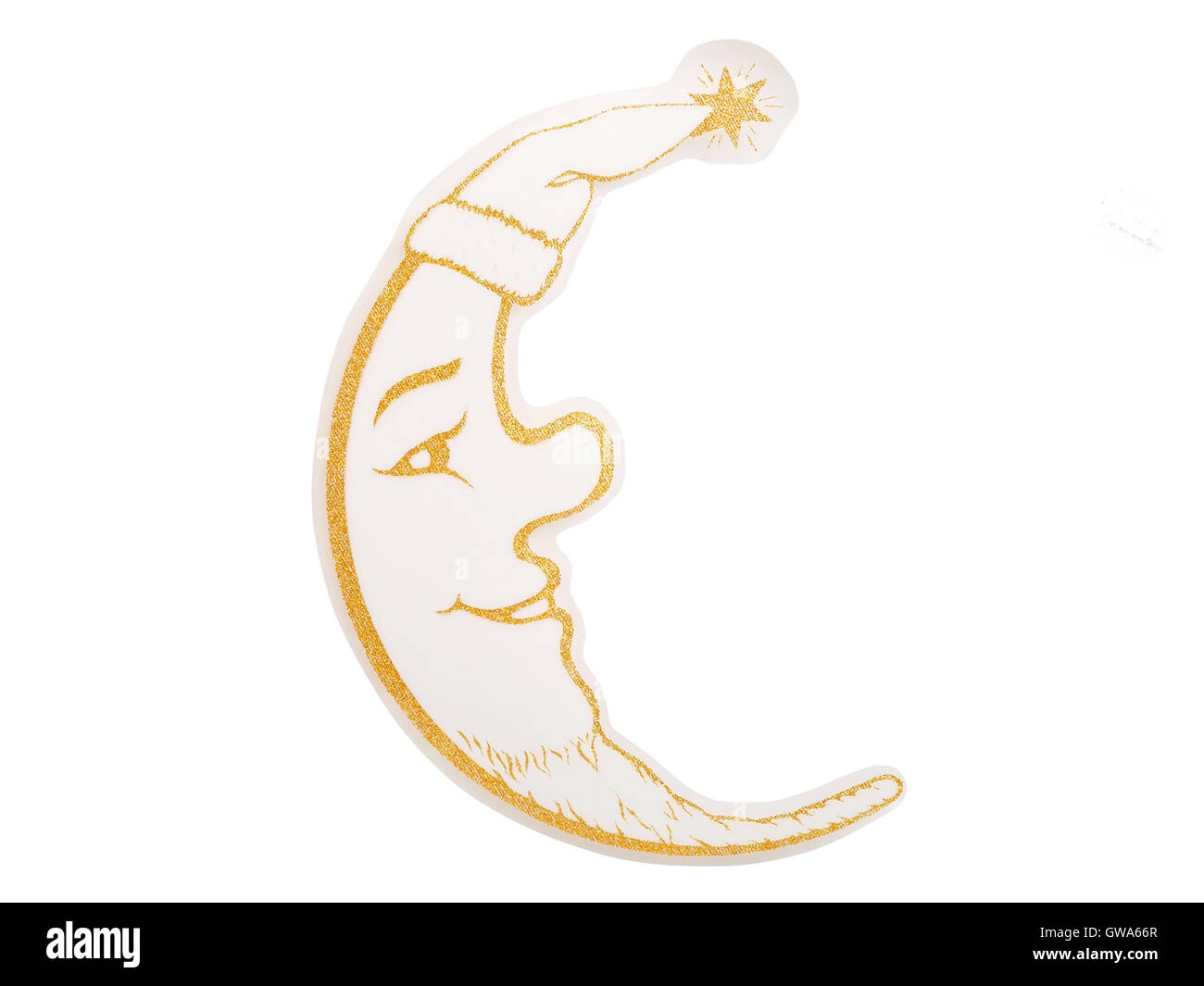 Moon face ornament hi-res stock photography and images - Alamy