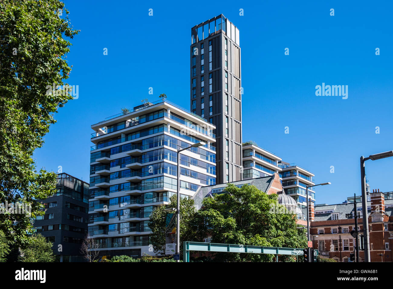 One Tower Bridge apartments, London, England, U.K Stock Photo Alamy