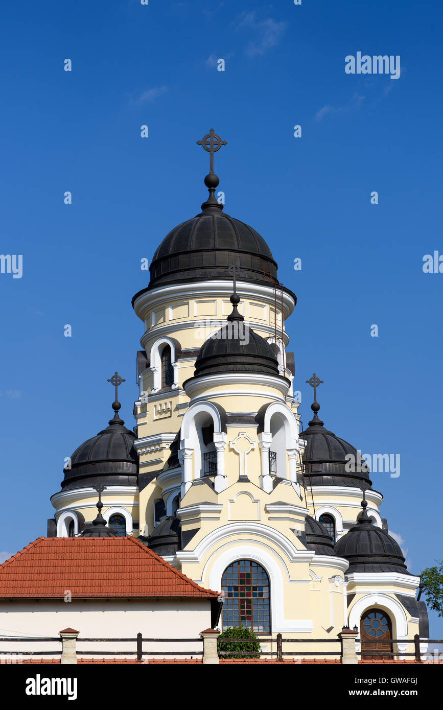 Photo of Capriana Monastery in Moldova with blue sky Stock Photo - Alamy