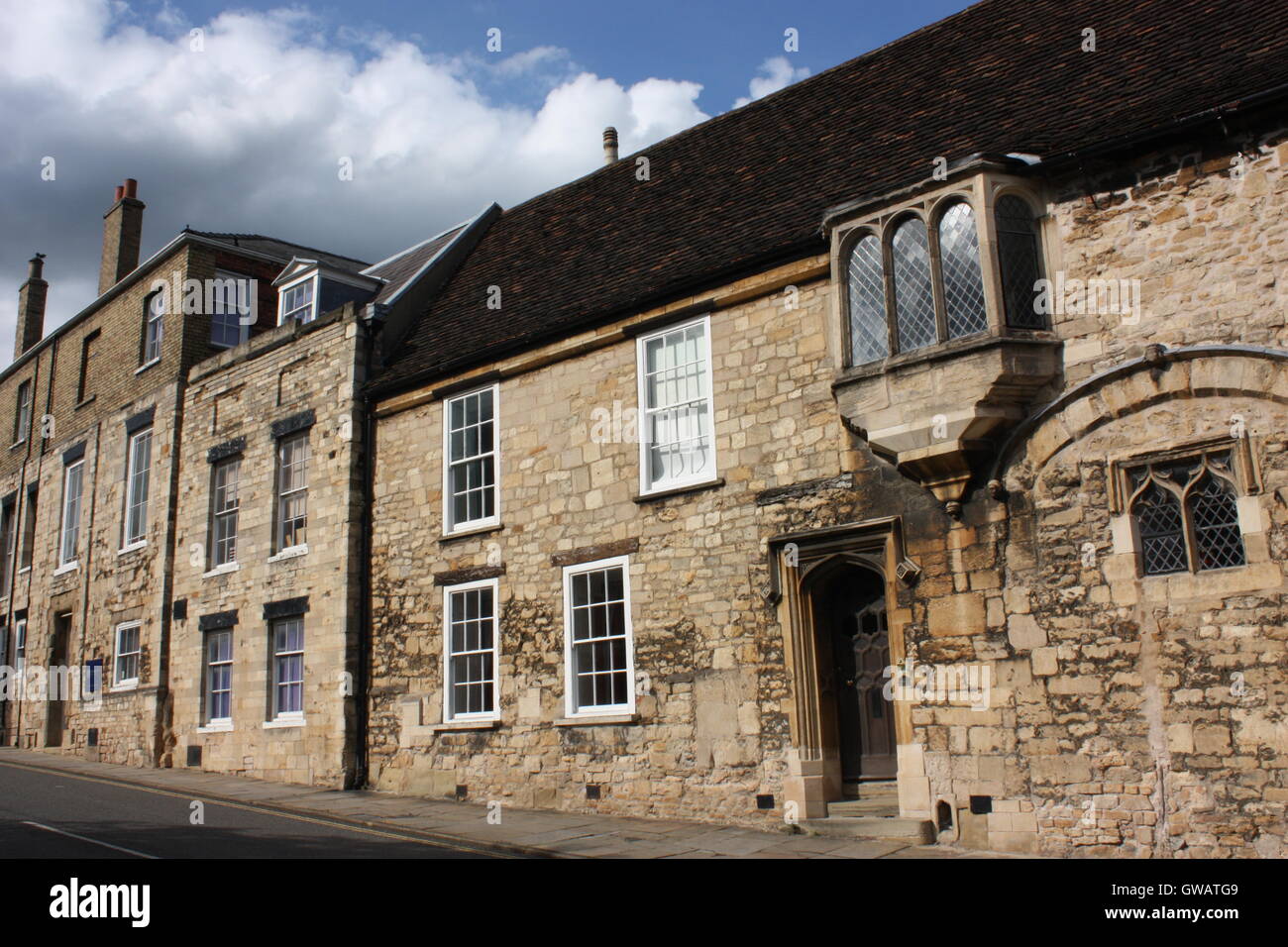 Houses on Pottergate, Lincoln, England Stock Photo Alamy