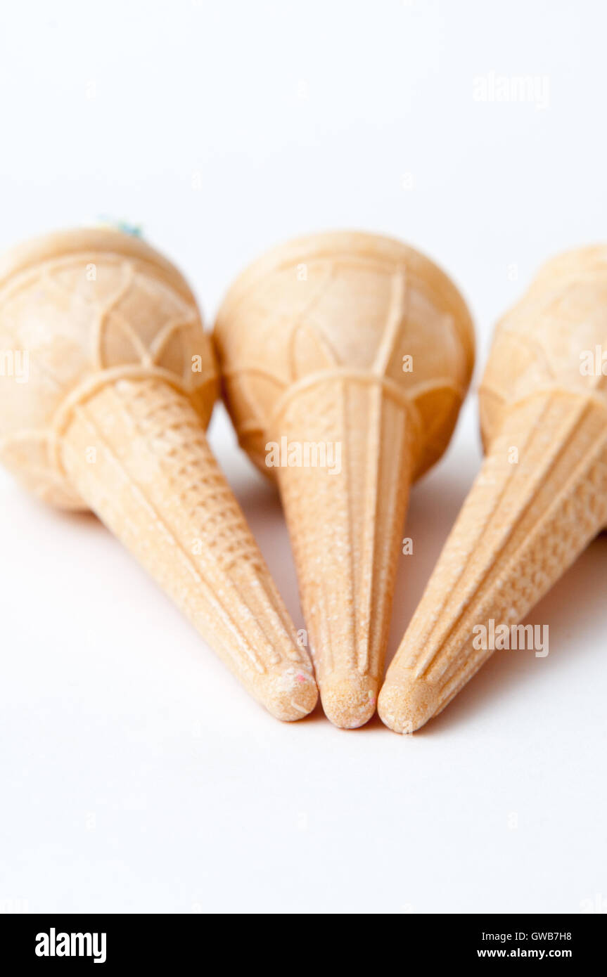 Ice cream shaped high calorie sweet snack Stock Photo Alamy