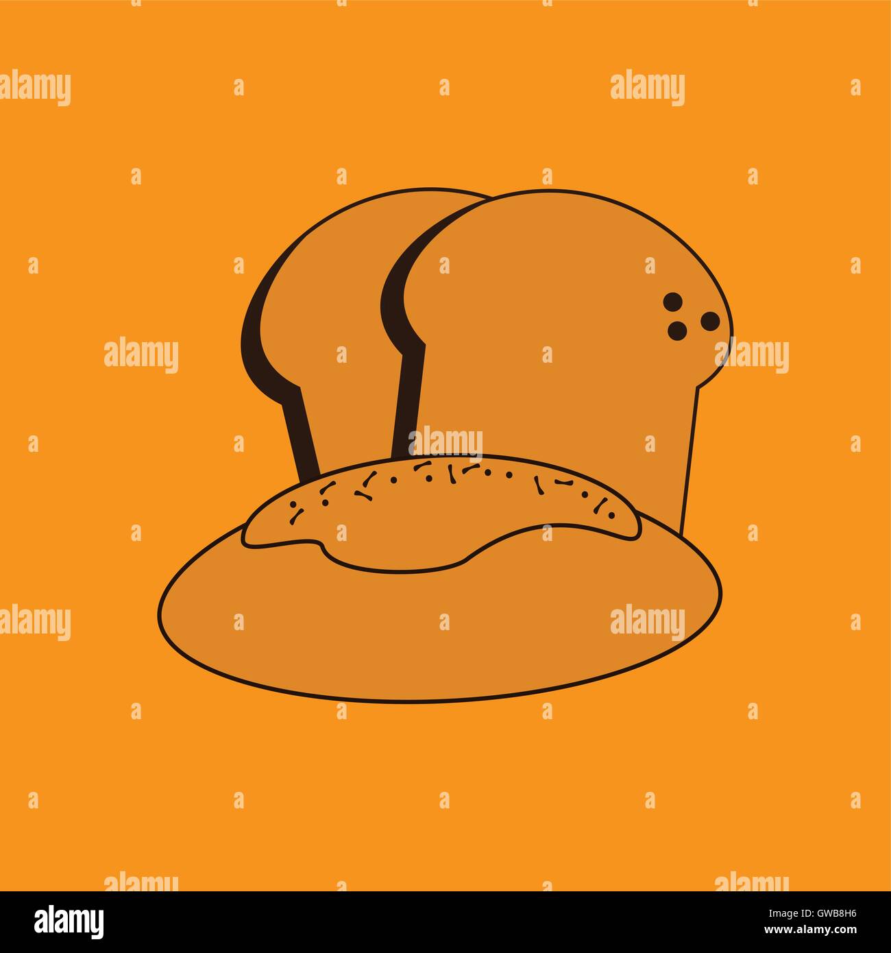 types of bread image Stock Vector Image & Art - Alamy