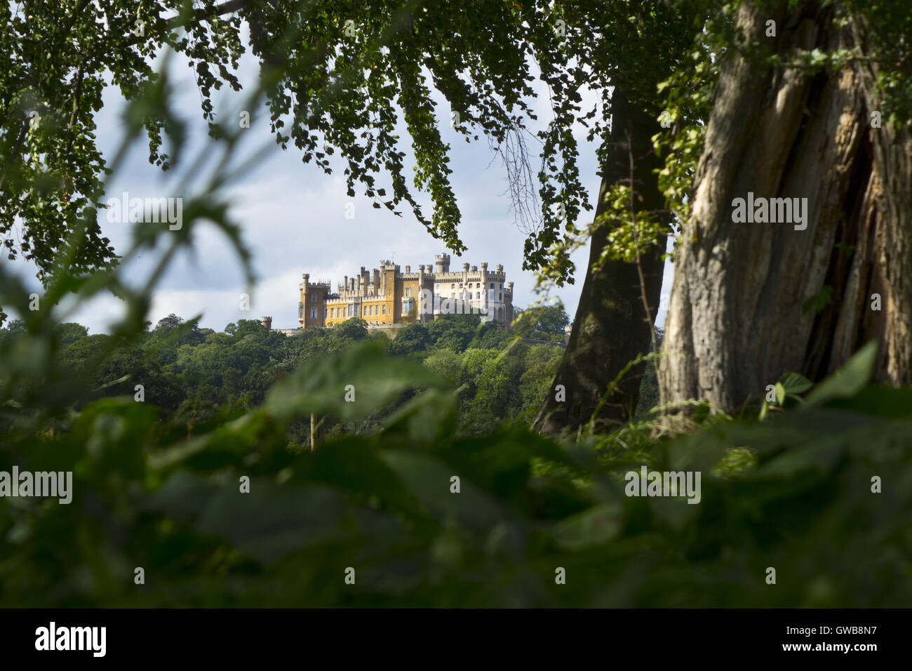 Belvoir Castle Leicestershire, England UK Stock Photo