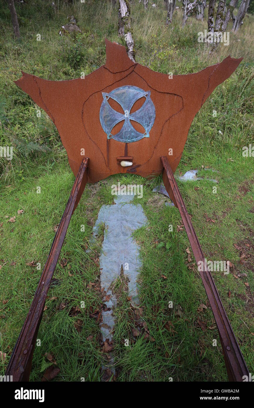 Calgary Art in nature Isle of Mull Scotland September 2016 Stock Photo Alamy