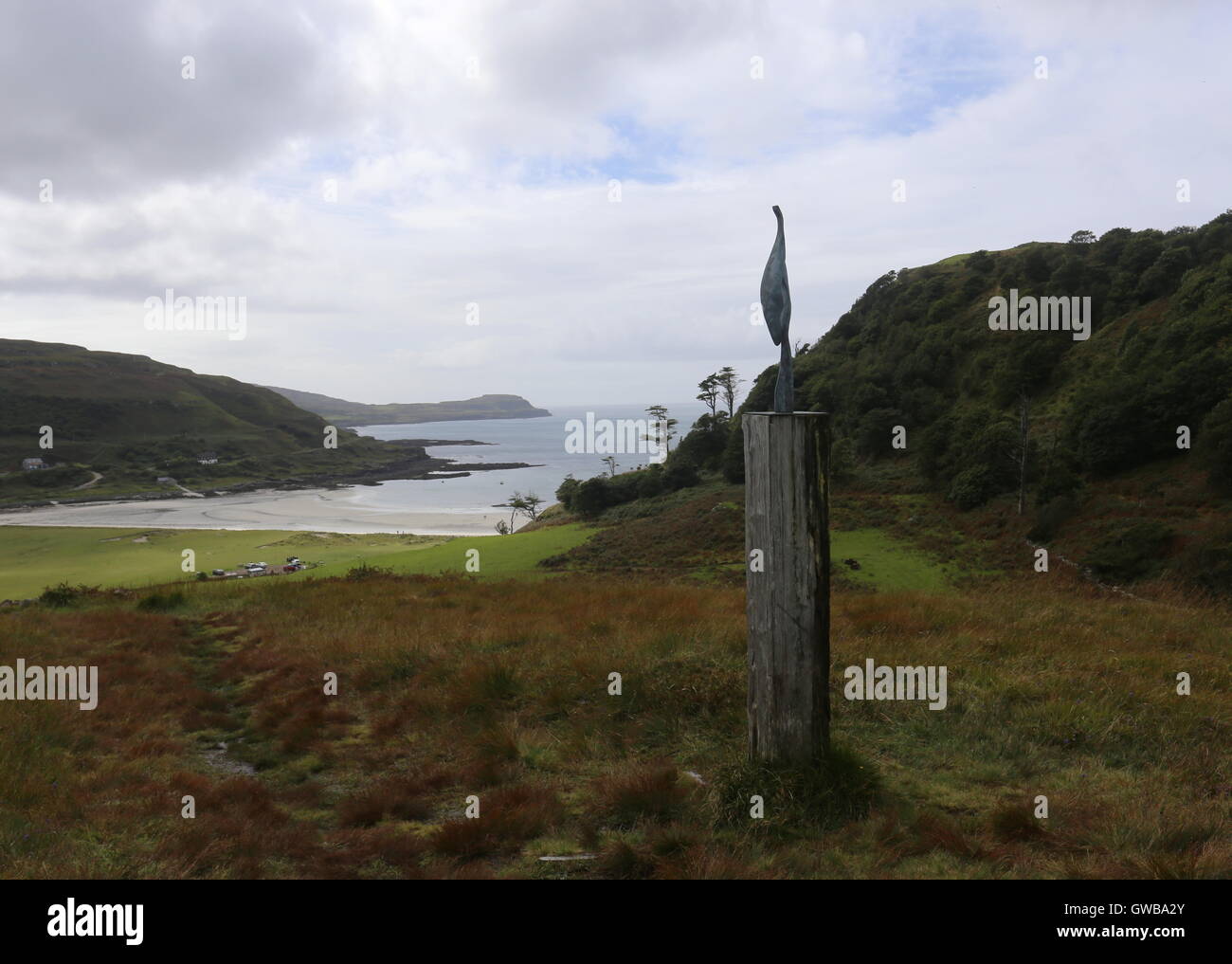 Calgary Art in nature Isle of Mull Scotland September 2016 Stock Photo Alamy